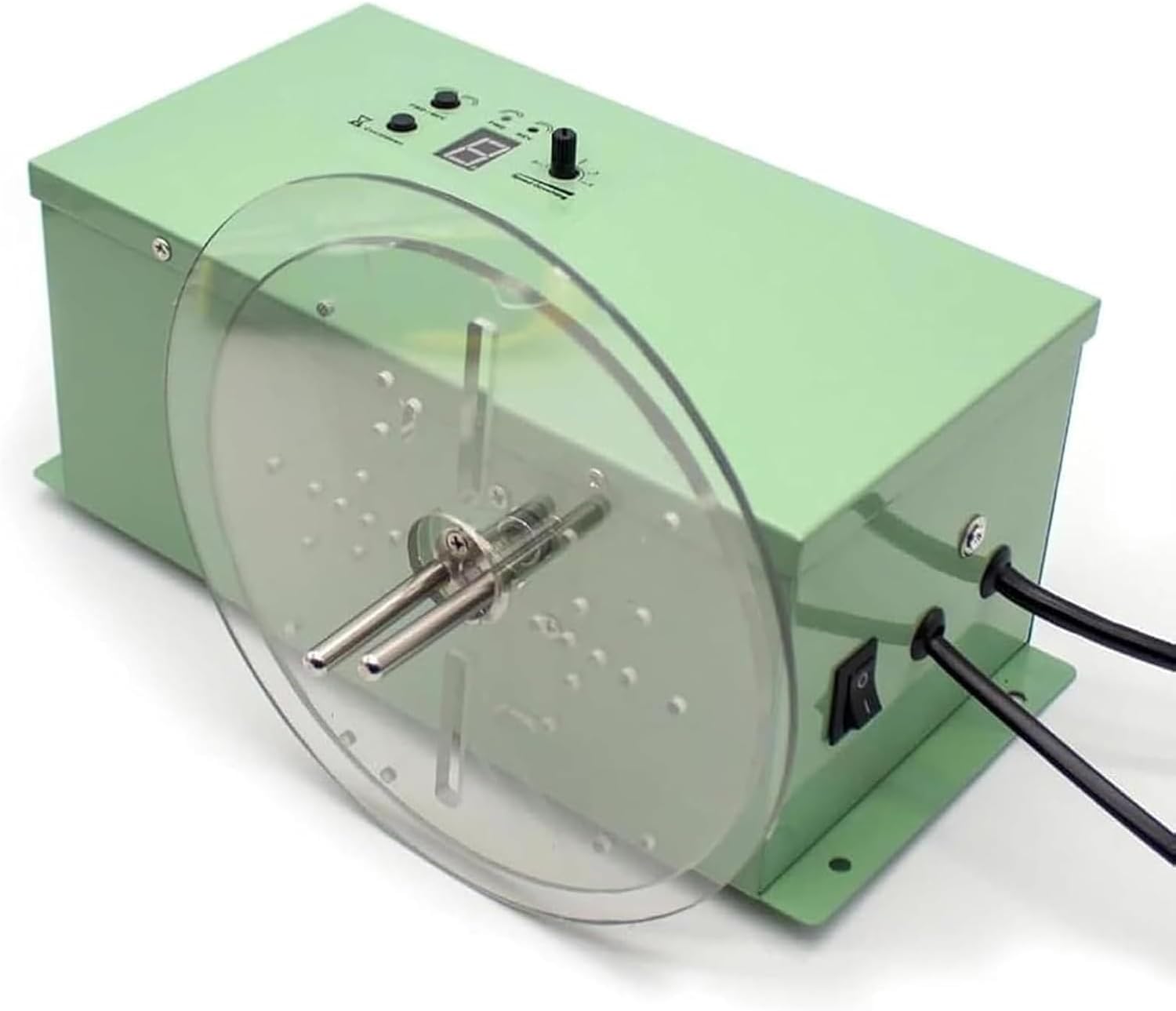 Electric Ribbon Winding Machine, Small Data Cable Winding Machine, with Foot Switch, Forward and Reverse, 1-500 RPM Speed Adjustable, for Ribbon, Wire, Cable