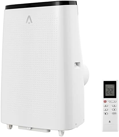Portable Air Conditioners, 14,000 BTU for Rooms Up to 750 Sq.Ft, 4-In-1 AC With Dehumidify Mode, Remote Control, Low Noise, Black