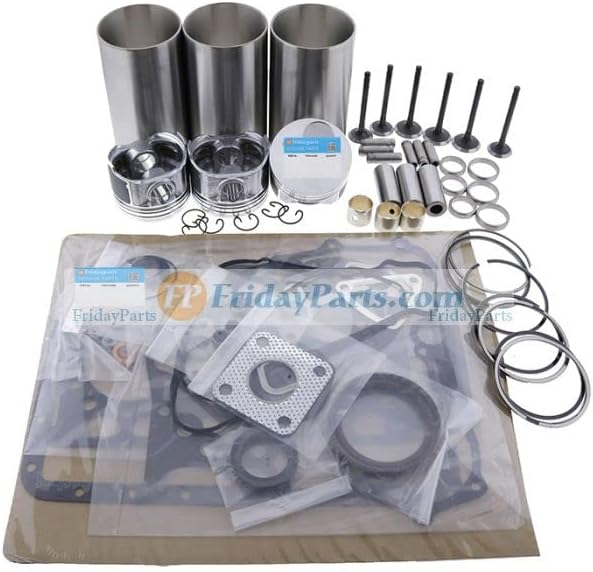 Aftermarket replacement Overhaul Rebuild Kit 3TNV70 Engine 3CA1 Generator