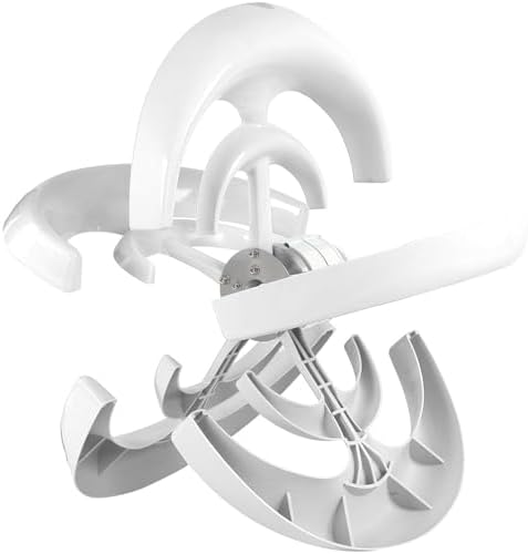 600W Vertical Axis Wind Turbine Generator Kit - 12V/24V AC, Low Start Speed, Perfect for Home & Street Lighting, Renewable Energy, Eco-Friendly Power Solution