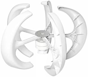 9500W 12V 24V 5 Blades Lantern Wind Turbines Generator Vertical Axis Motor Kit for Home Hybrids Streetlight Use Electromagnetic