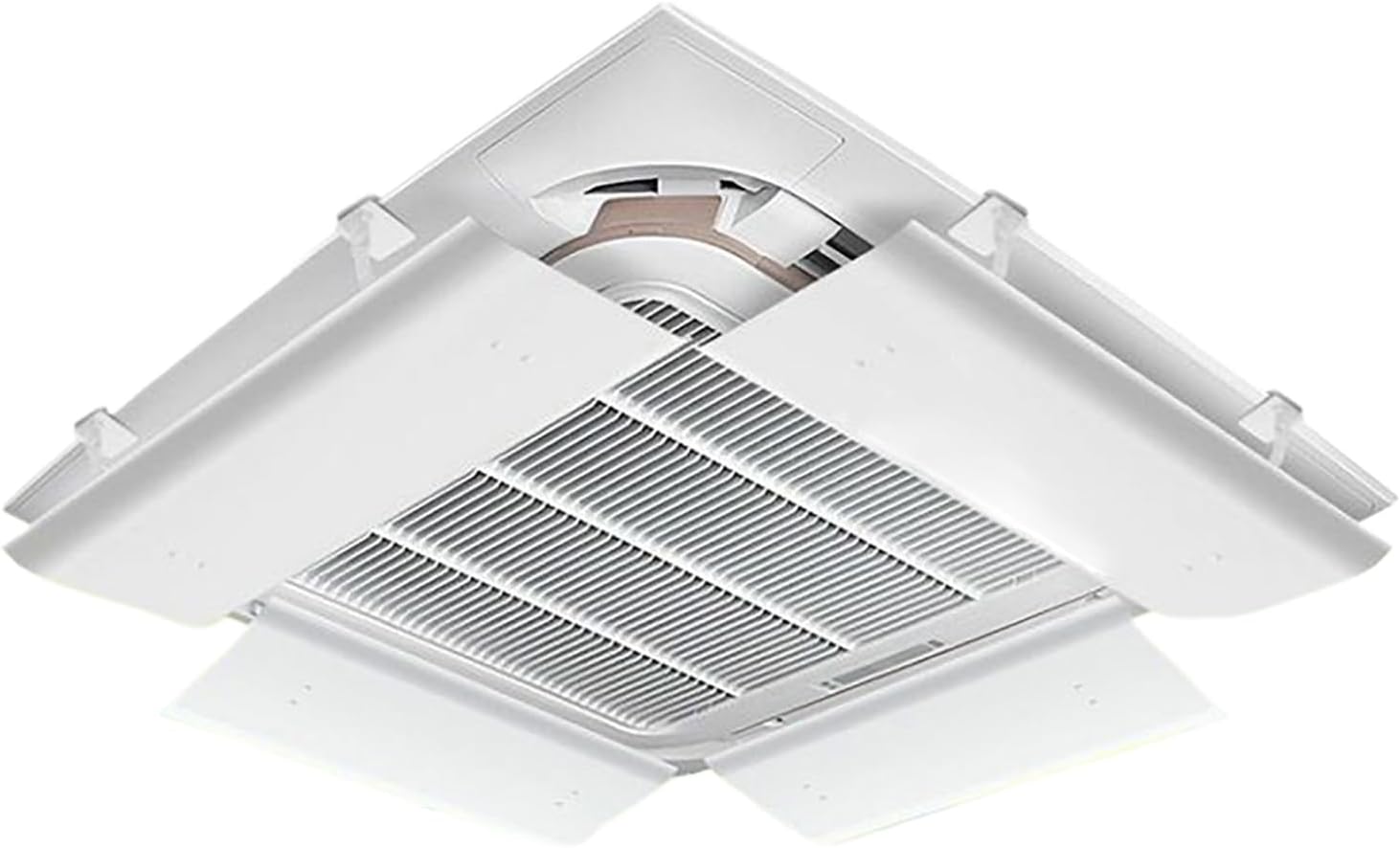 Central Air Conditioning Deflector, Air Conditioner Deflector for Ceiling Central Air Conditioning, Angle Adjustable, Prevent The Air From Blowing Straight