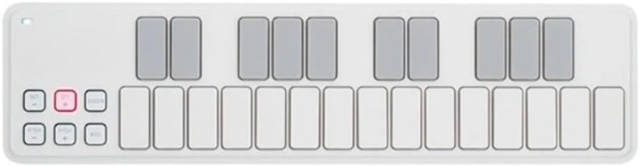 Slim USB MIDI Pad Controller with 16 Velocity-Sensitive Pads and Assignable Controls – Compact MIDI Keyboard & Drum Pad with USB Cable for Beat Making, Music Production (nanoPAD2-White)