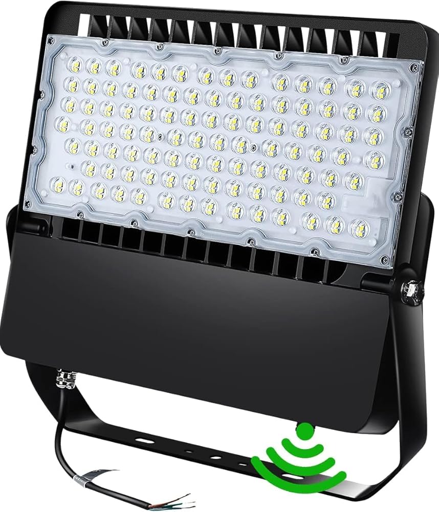 ledmo LED Flood Light Outdoor 240 Watt, Floodlights with Dusk to Dawn Photocell High Output 36000 Lumen, Commercial Grade Waterproof Lighting Fixture for Large Stadiums,Yard, 5000K, Waterproof