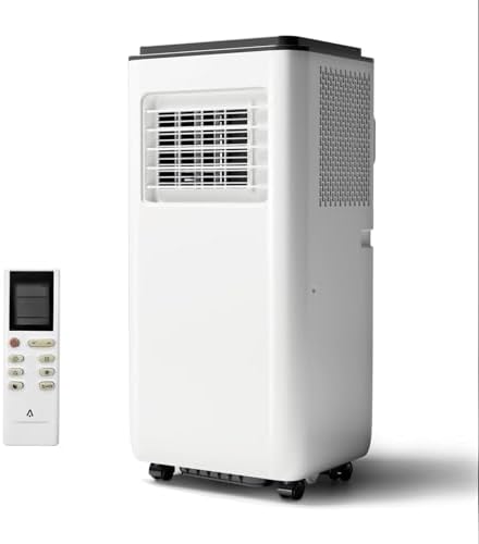 8000 BTU Portable Air Conditioner, Smart Portable AC Cools Up to 350 Sq.Ft, Standing Quiet Cooling Portable AC Unit With Remote Control, for for Home, Office, Bedroom