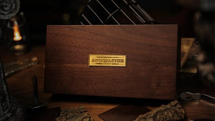 MJM Apocalypse Bicycle Wooden Box Set Playing Cards by TCC