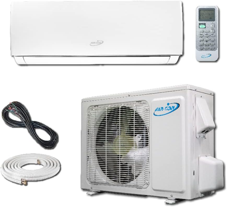18000 BTU Mini Split Air Conditioner – Ductless AC/Heating System - 1.5 Ton Pre-Charged Inverter Heat Pump – 18 SEER - 15’ Lineset & Wiring - 100% Ready to Install - USA Parts & Support