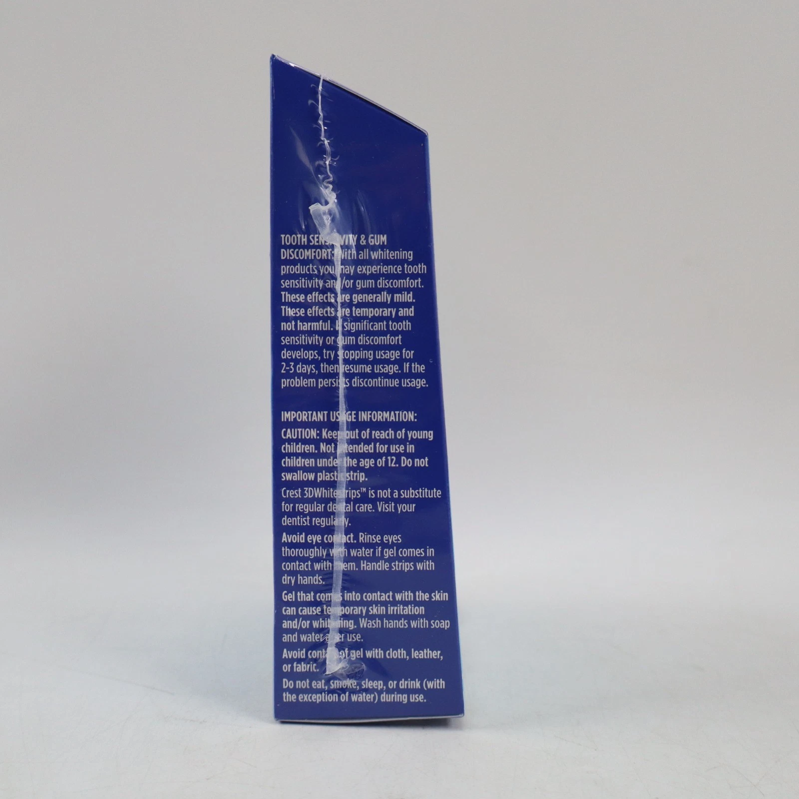 Crest 3D Whitestrips Vivid White Teeth Whitening Kit - 12 Treatments EXP 02/2026